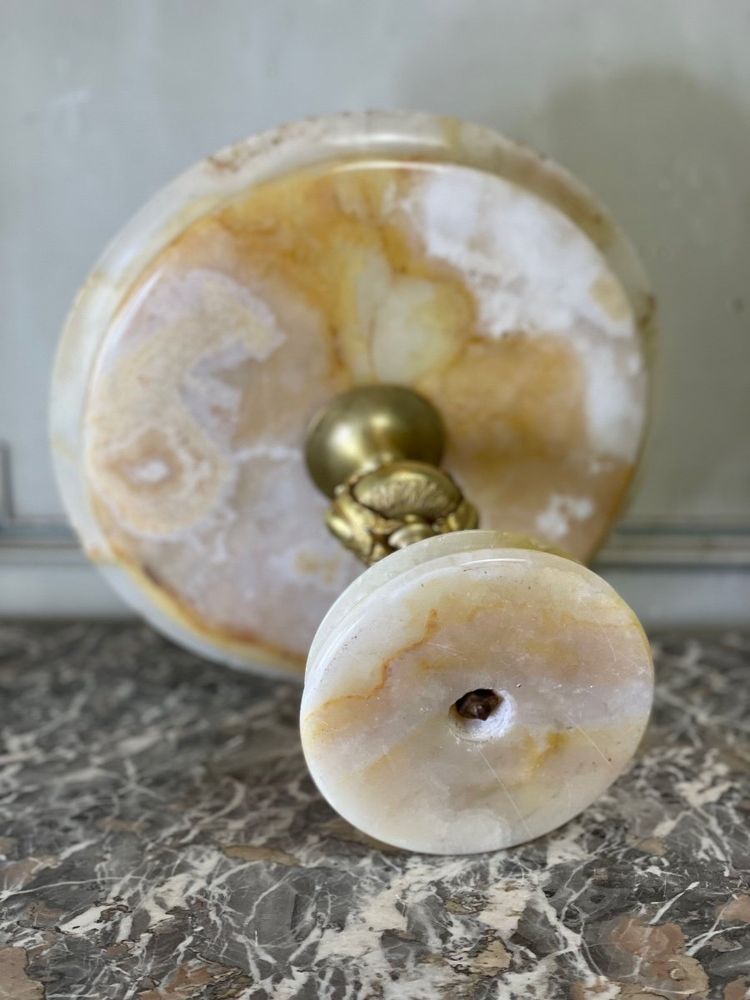 Onyx and Gilt Bronze Cup Circa 1880