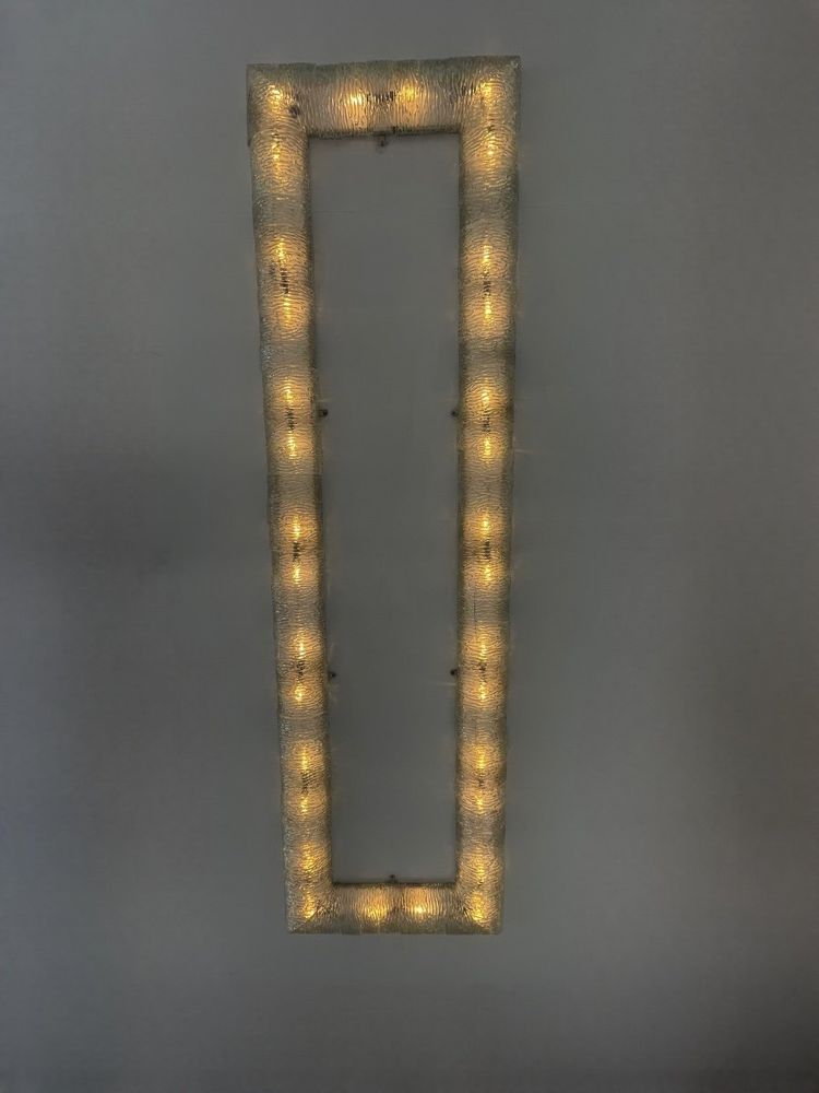 Murano Glass Ceiling Chandelier, Barovier, Circa 1950