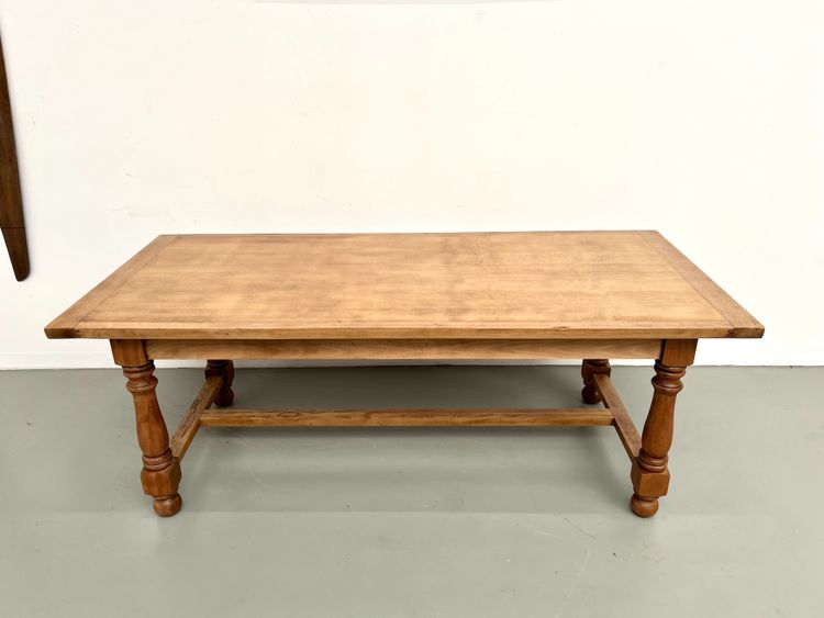 Oak and cherry table - 70s