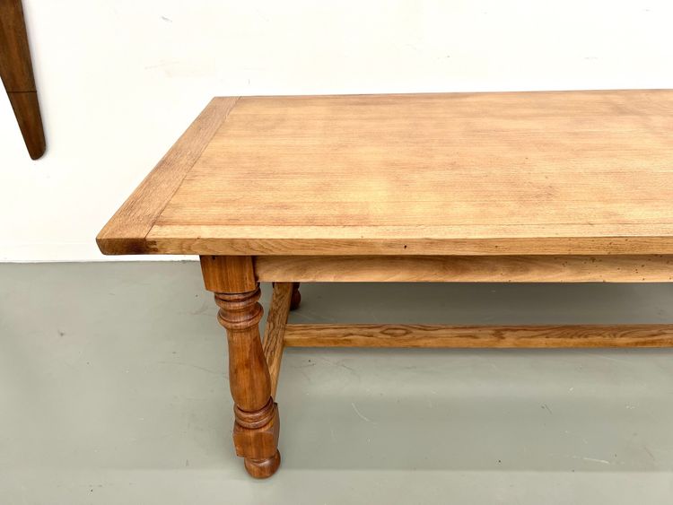 Oak and cherry table - 70s