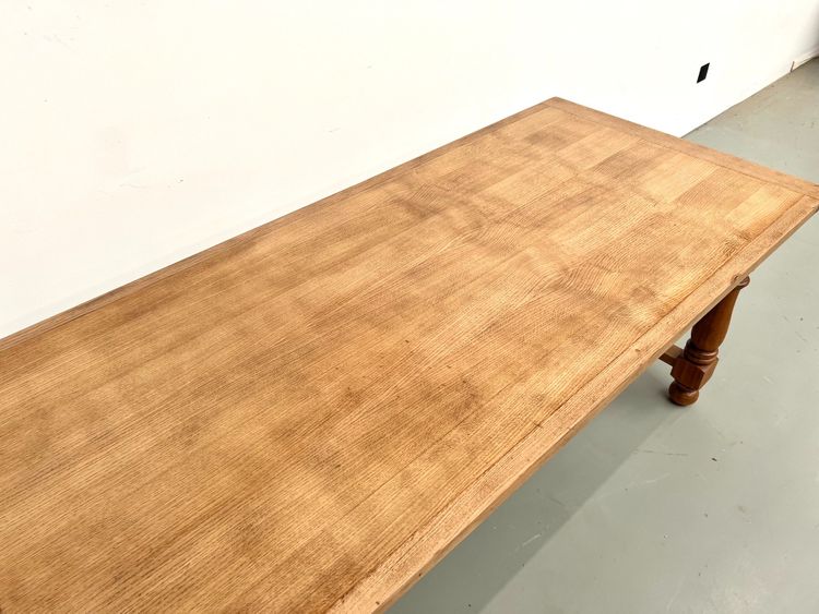 Oak and cherry table - 70s