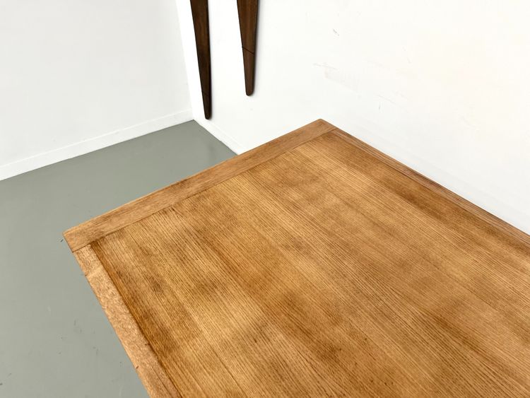 Oak and cherry table - 70s