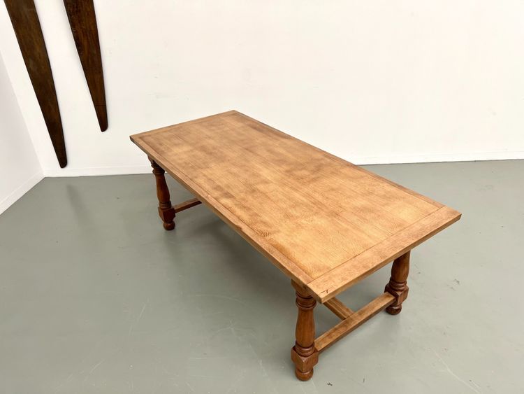 Oak and cherry table - 70s