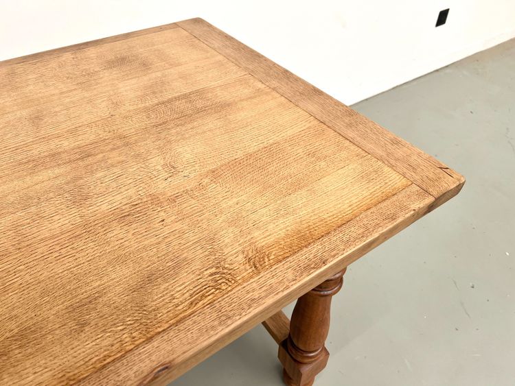 Oak and cherry table - 70s
