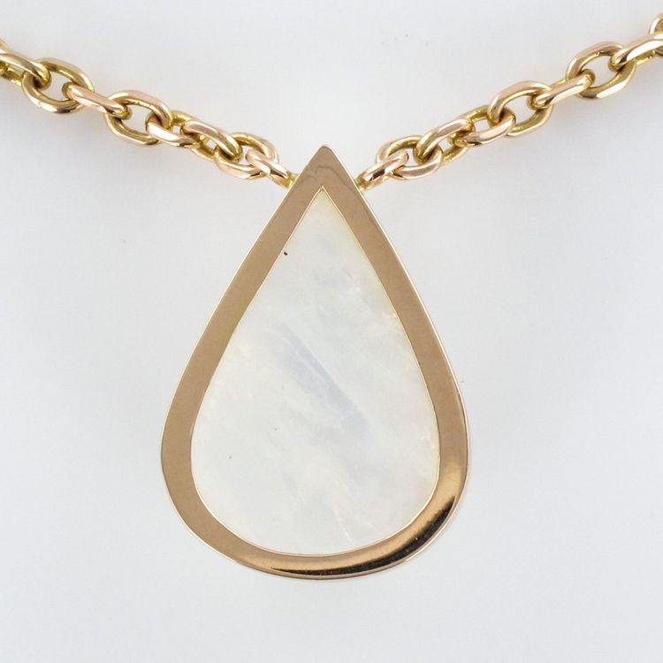 Collier Labradorite Et Or