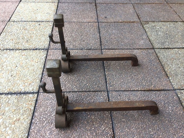 Pair of small Landiers.
