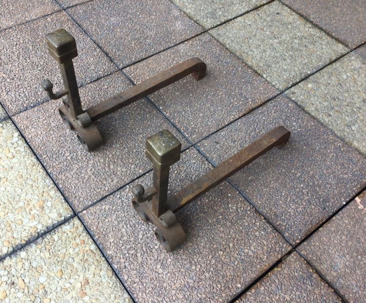Pair of small Landiers.