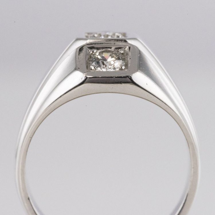 Ring Weißgold Diamant Modernist