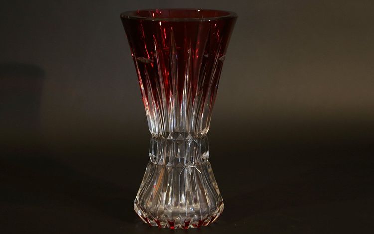 Crystal vaseVal Saint Lambert
