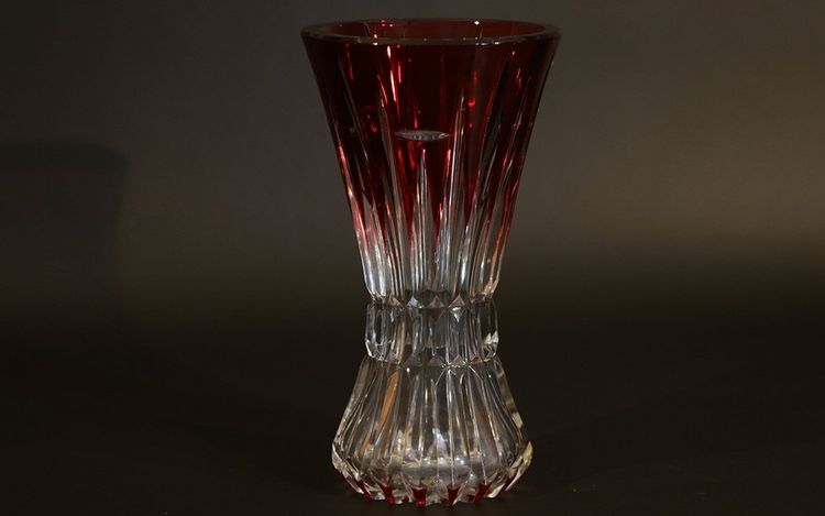 Crystal vaseVal Saint Lambert