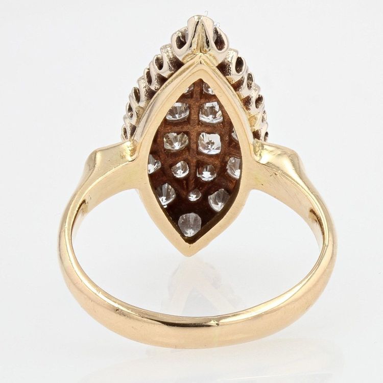 Vintage Diamant Marquise Ring