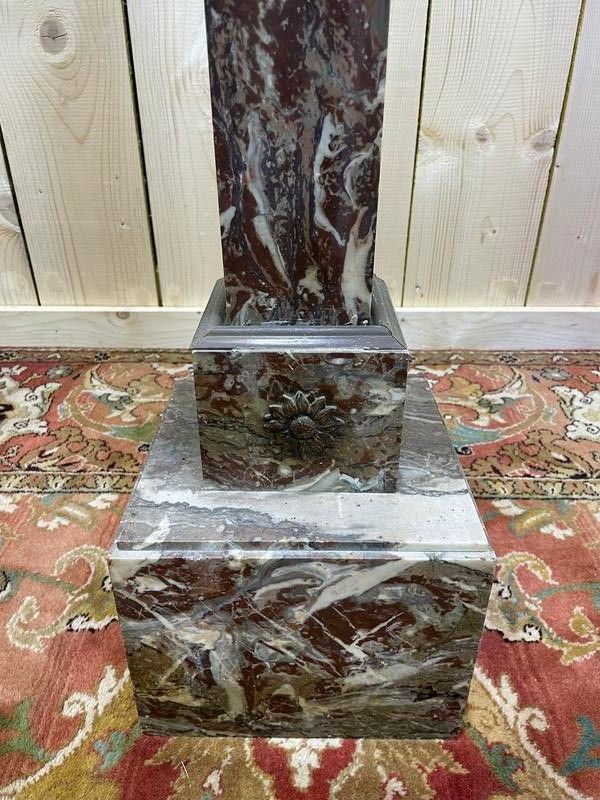 Sallete - Napoleon III marble column