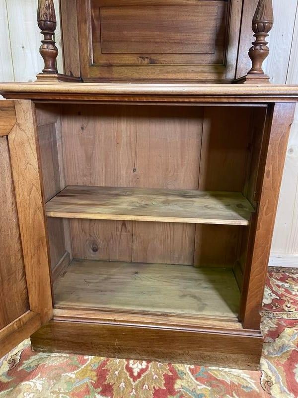 Buffet / vitrine in noce Napoleone III