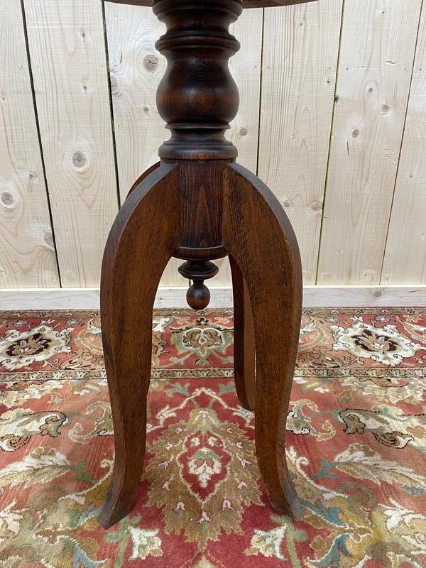 Fauteuil de coiffeur en cannnage Paul Tournay