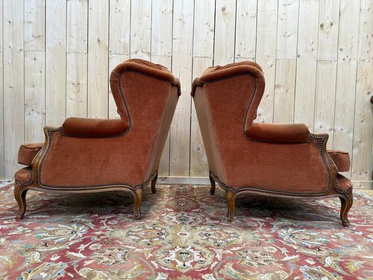 Pair of Louis XV style shepherdesses