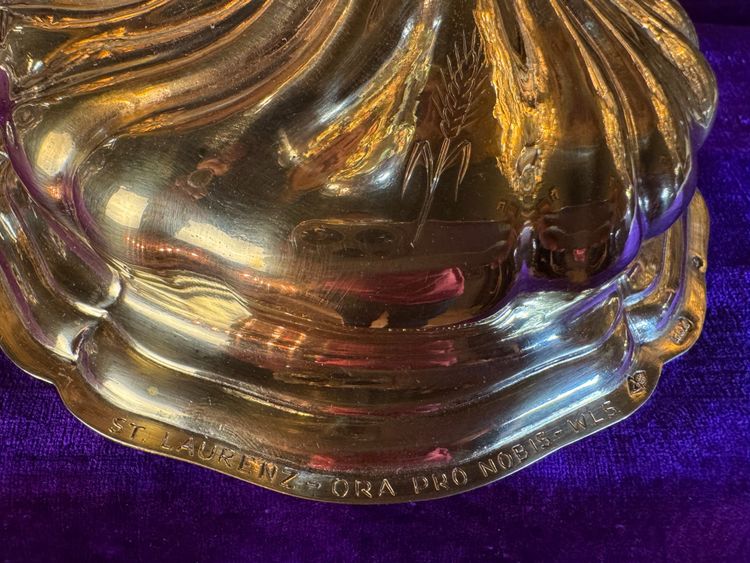 Baroque silver chalice - circa 1780