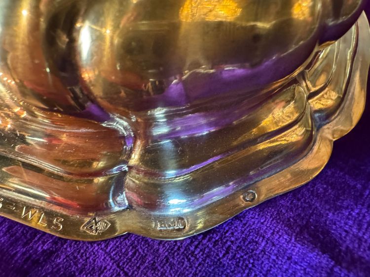 Baroque silver chalice - circa 1780