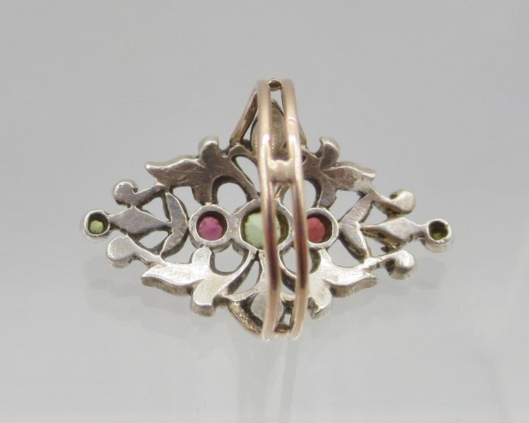 Marquise or et argent, XIXe siècle.  