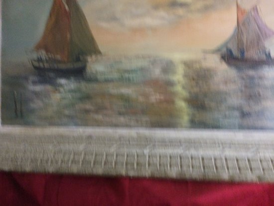 The peach, oil signed À. LESUR