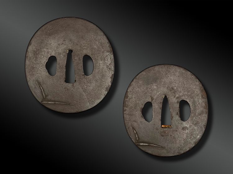 Ensemble de TSUBA pour daisho - Japon - Période Edo (1603-1868)