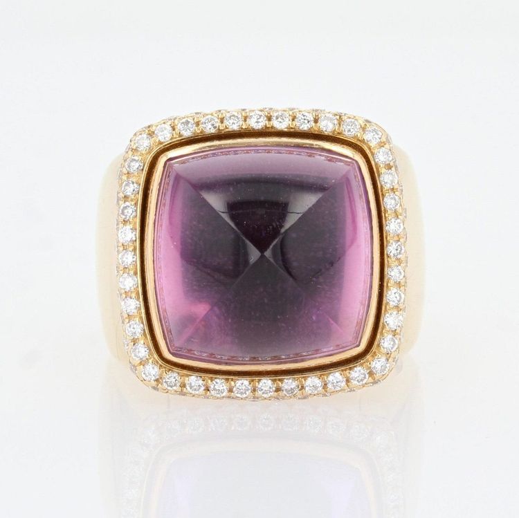 Bague Fred Pain De Sucre Or Jaune Diamants