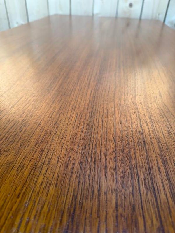 Mahogany Scandinavian style dining table