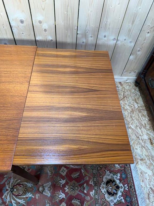 Mahogany Scandinavian style dining table