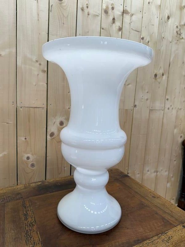 Paar Murano -Glas -Medici -Vasen