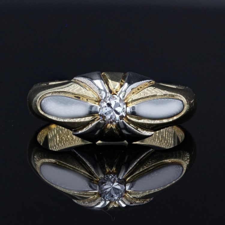 Bague Jonc Diamant 2 Ors