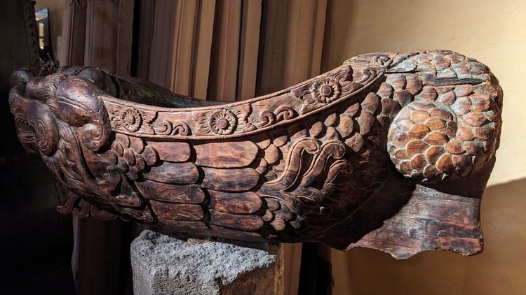 An ancient Chinese boat...