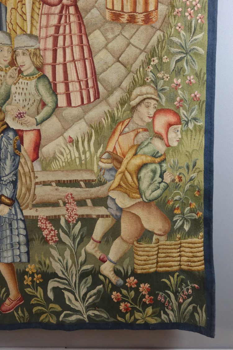 Aubusson Tapestry "The Medieval City"