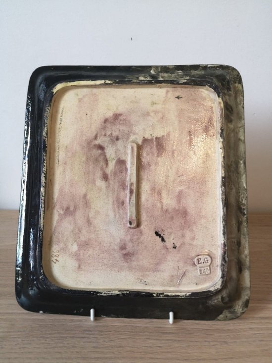 Empty pocket - Ceramic - Edouard Gilles - circa 1890