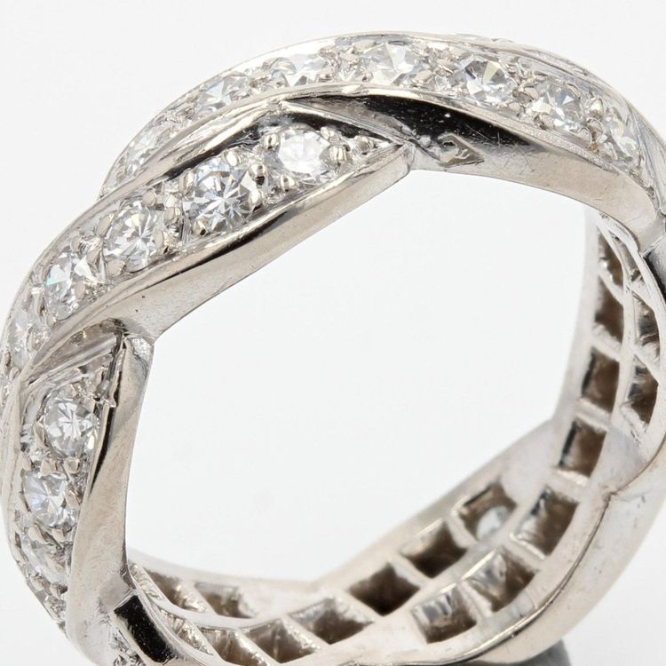 Alliance Diamants Entrelacée
