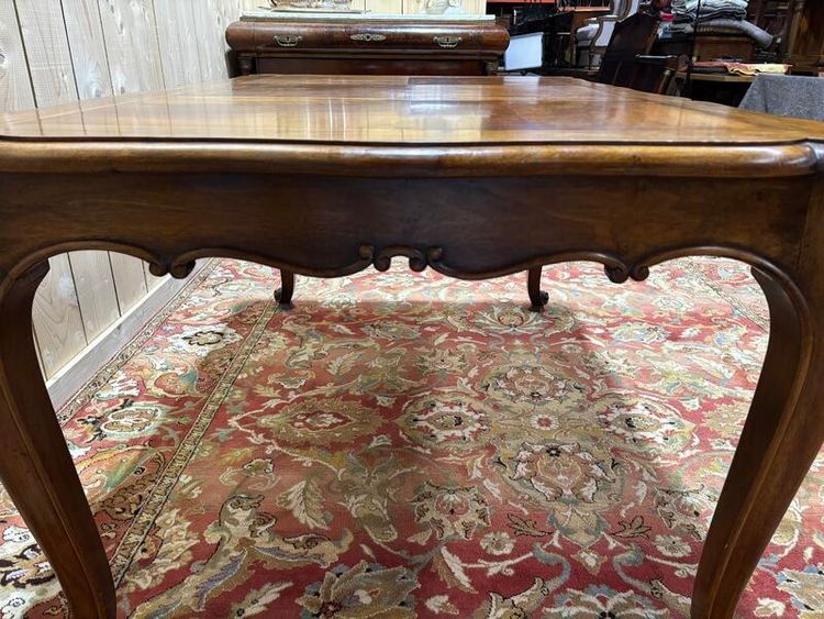 Louis XV style walnut table