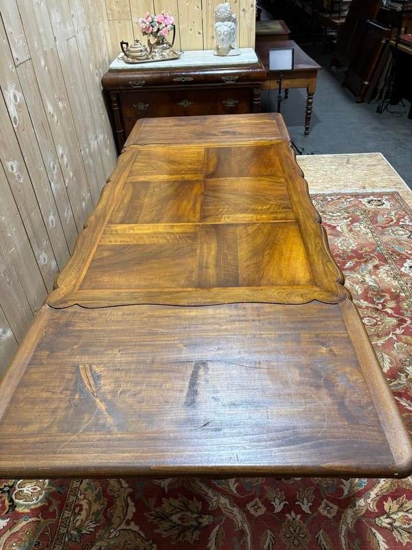 Louis XV style walnut table