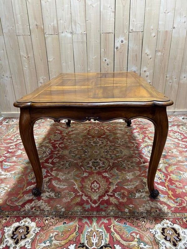 Louis XV style walnut table