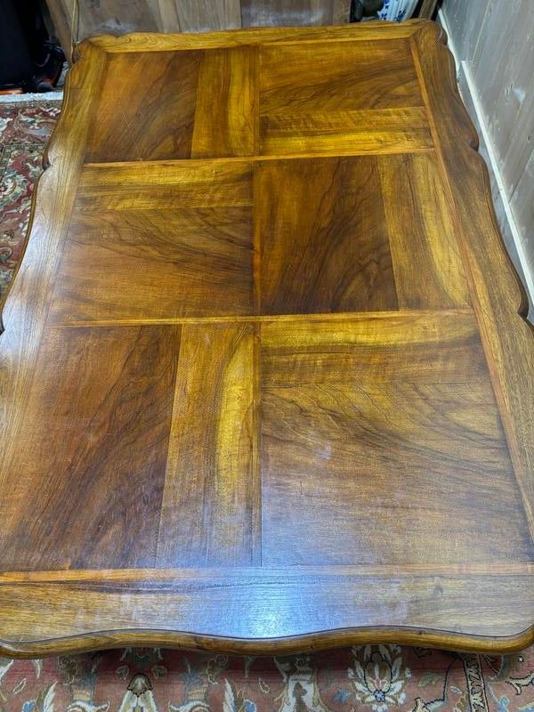 Louis XV style walnut table