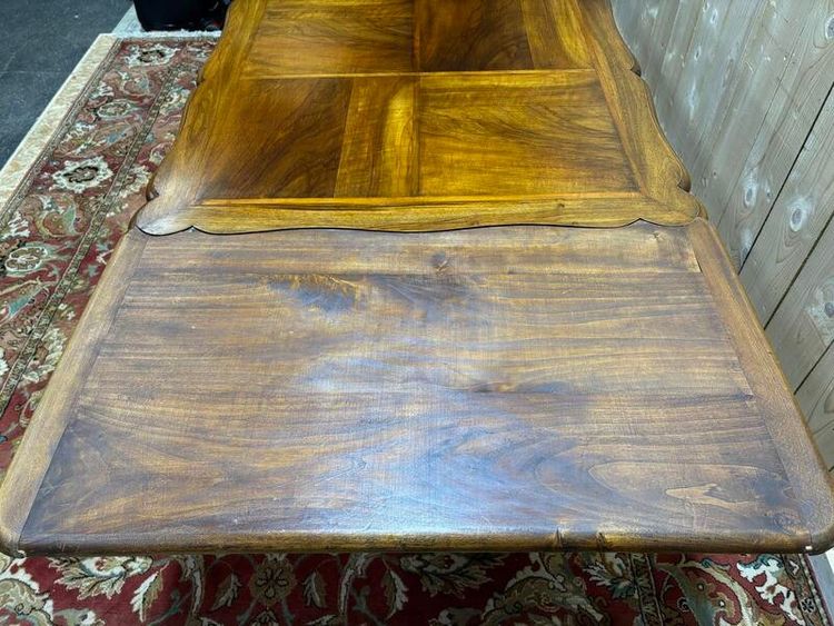 Louis XV style walnut table