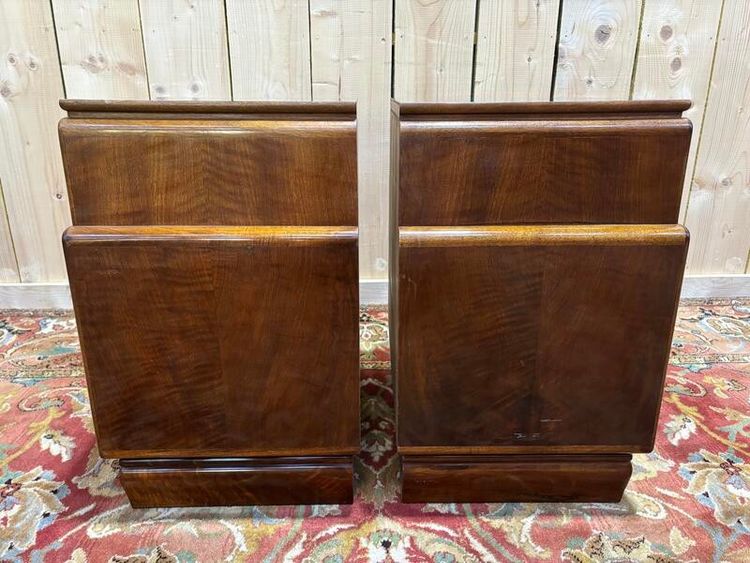 Pair of art deco beds