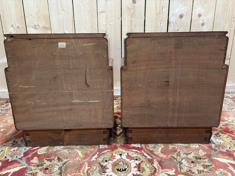 Pair of art deco beds