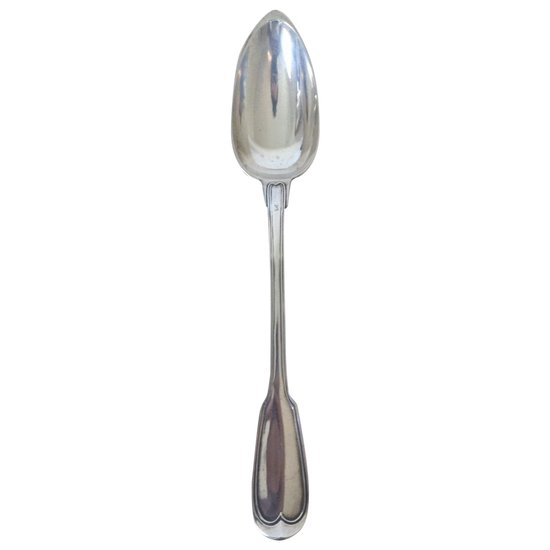 Stew spoon - Solid silver - Circa 1819-1838