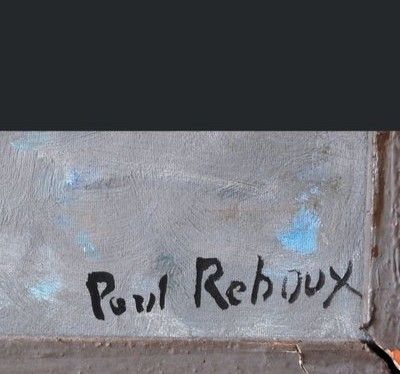 Paul Reboux, man in a busy square