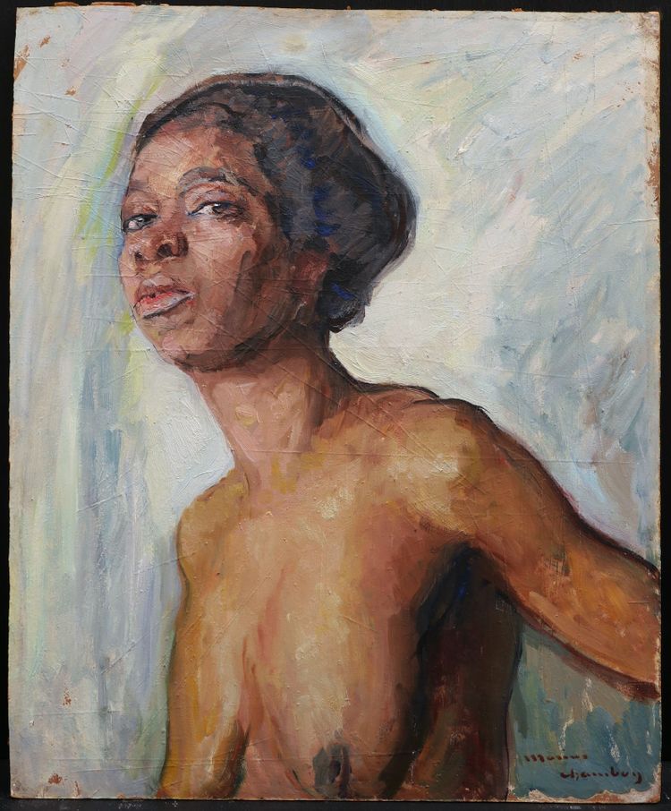 Marius CHAMBON, Das schwarze Model