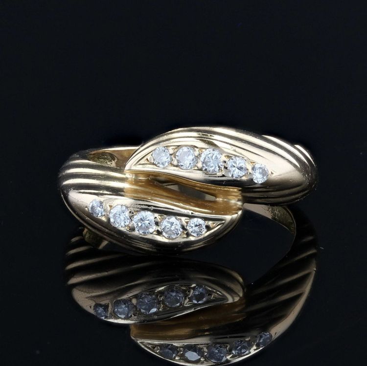 Bague Diamants Or Jaune