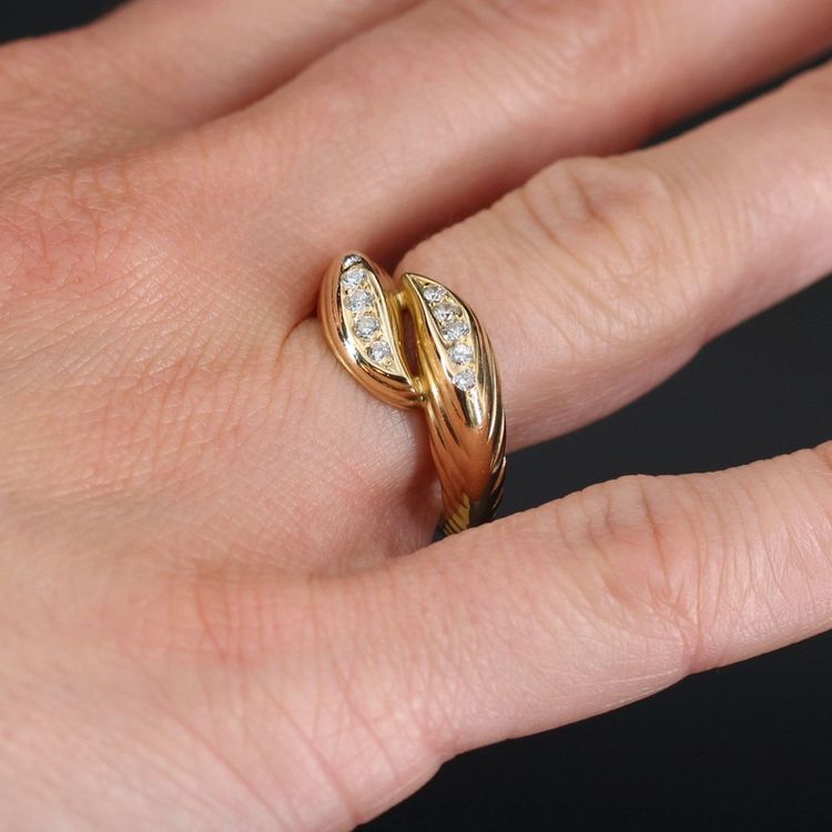 Bague Diamants Or Jaune