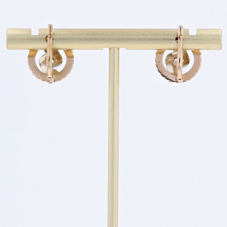 Vintage Retro Diamond Earrings