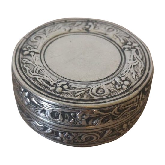 Boîte - Tabatière - Argent - M. O Gustave Veyrat (1894-1911)