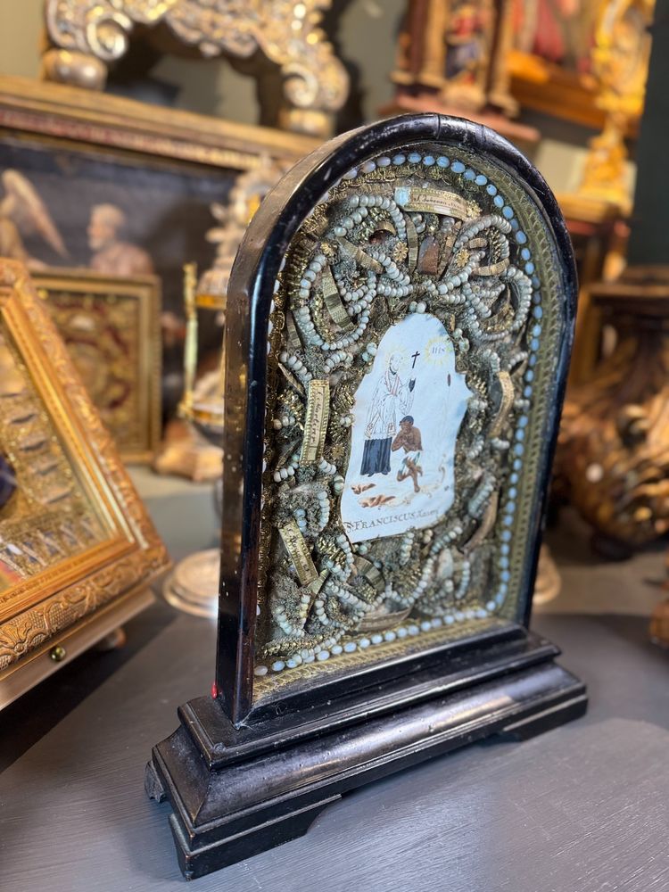 Reliquary Niche to the Glory of Saint Francis Xavier - circa 1800