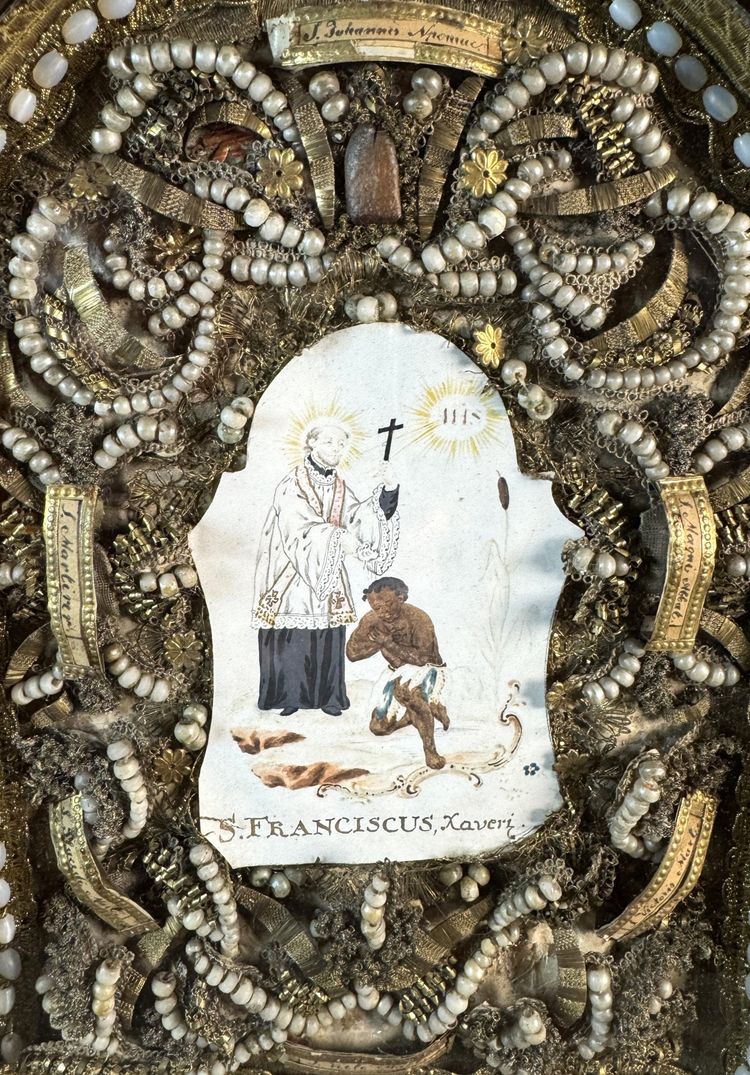 Reliquary Niche to the Glory of Saint Francis Xavier - circa 1800