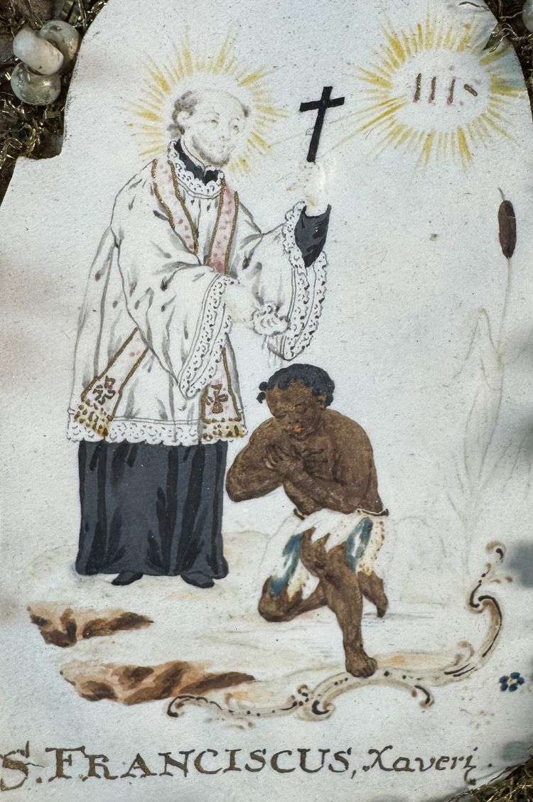 Reliquary Niche to the Glory of Saint Francis Xavier - circa 1800